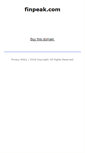 Mobile Screenshot of finpeak.com